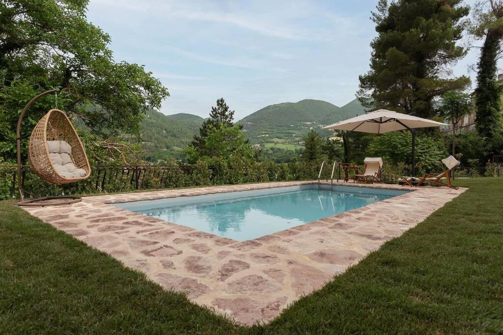 SantʼAnatolia di Narco Villa Gina Umbria Luxury Retreat מראה חיצוני תמונה