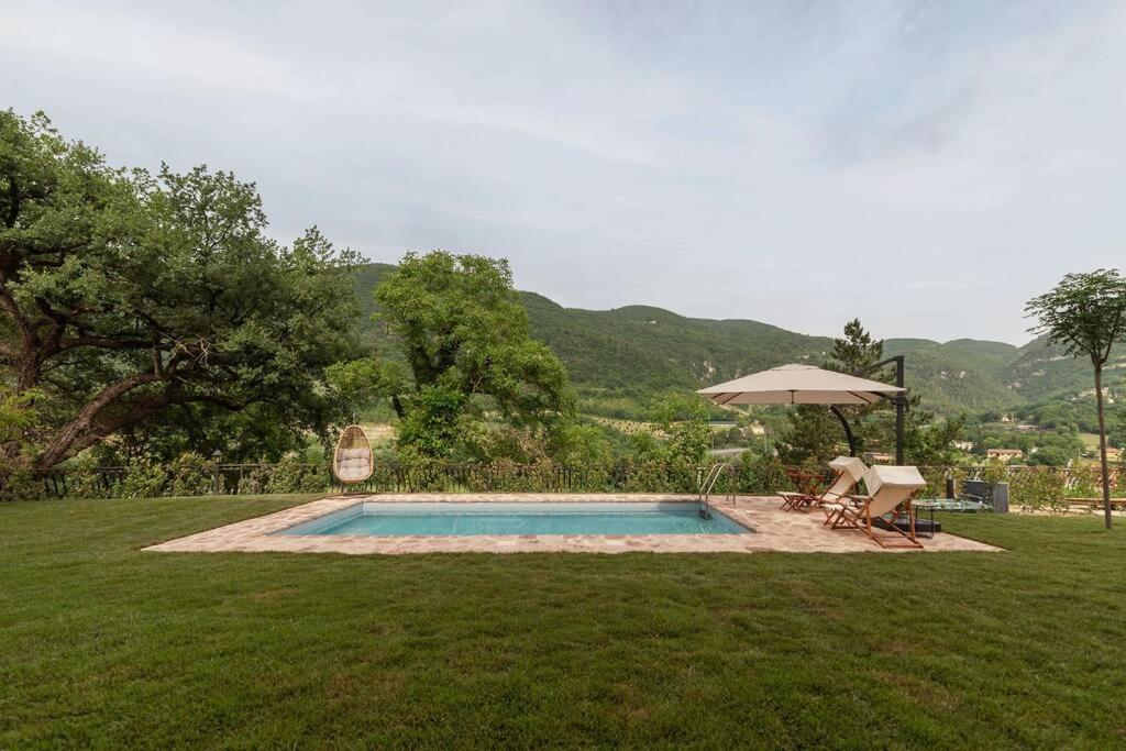 SantʼAnatolia di Narco Villa Gina Umbria Luxury Retreat מראה חיצוני תמונה