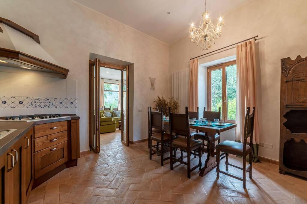 SantʼAnatolia di Narco Villa Gina Umbria Luxury Retreat מראה חיצוני תמונה